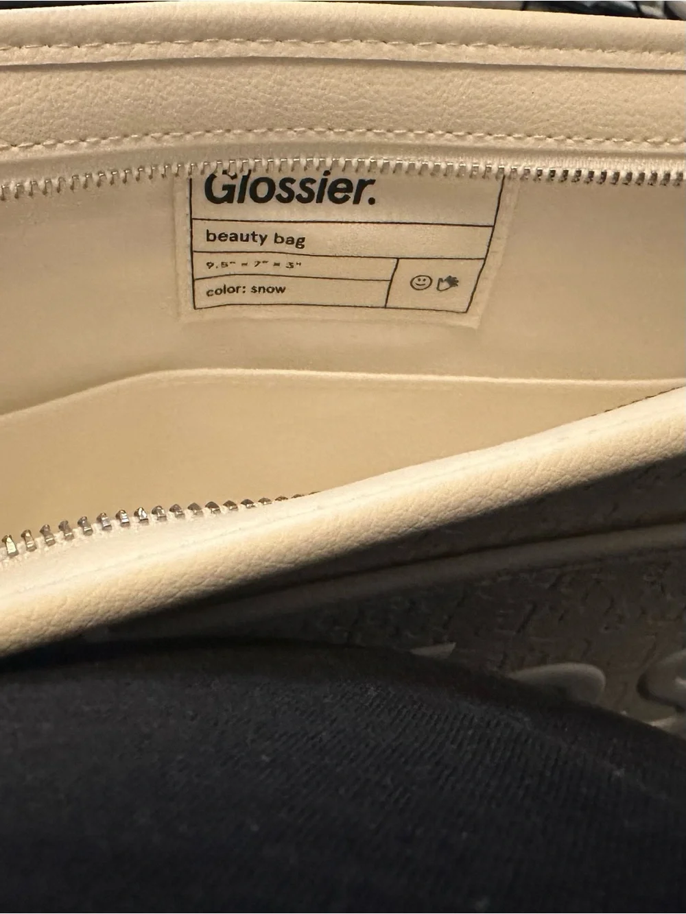 Glossier Limited White Edition 2023 Holiday The Beauty Bag RARE